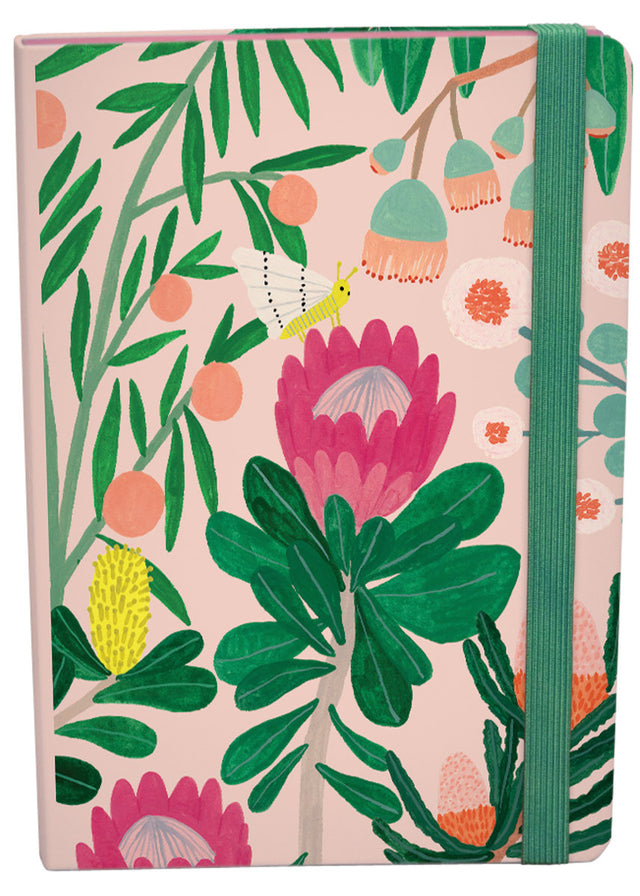 Roger la Borde King Protea A5 Hardback Journal featuring artwork by Kate Pugsley