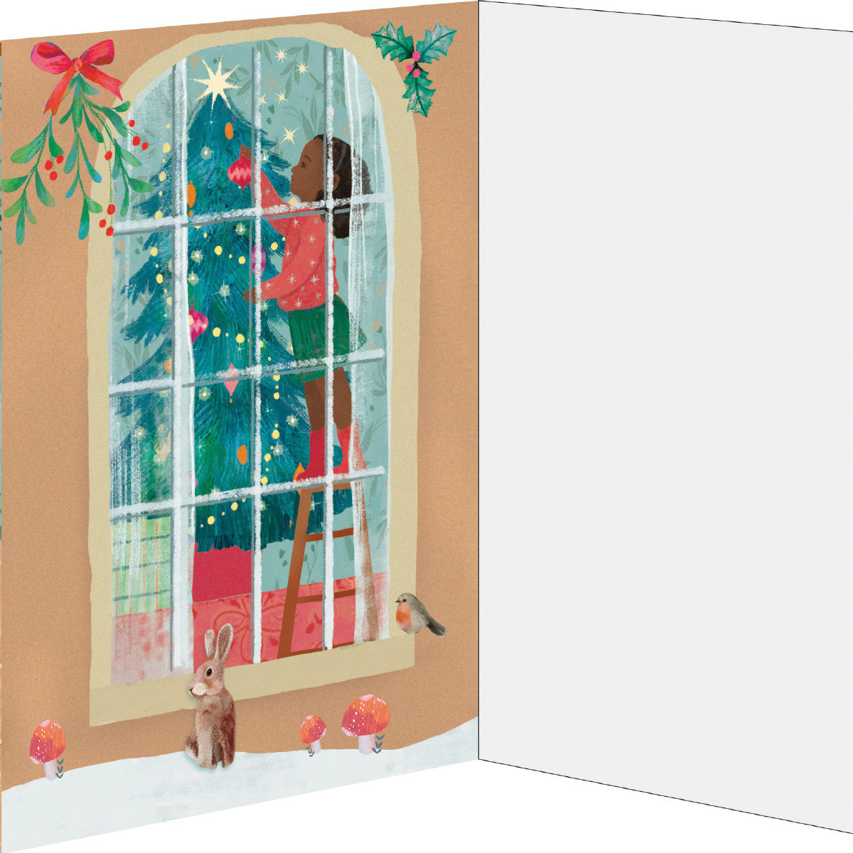 Roger la Borde A Christmas Party Advent Calendar Card featuring artwork by Kendra Binney
