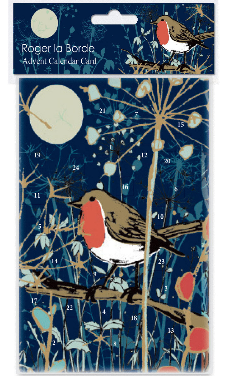 Roger la Borde Winters Tale Advent Calendar Card featuring artwork by Jane Ray