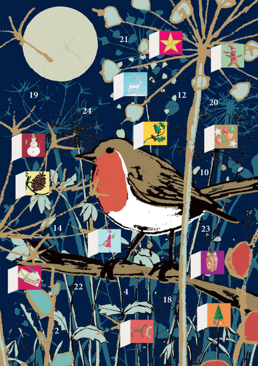 Roger la Borde Winters Tale Advent Calendar Card featuring artwork by Jane Ray