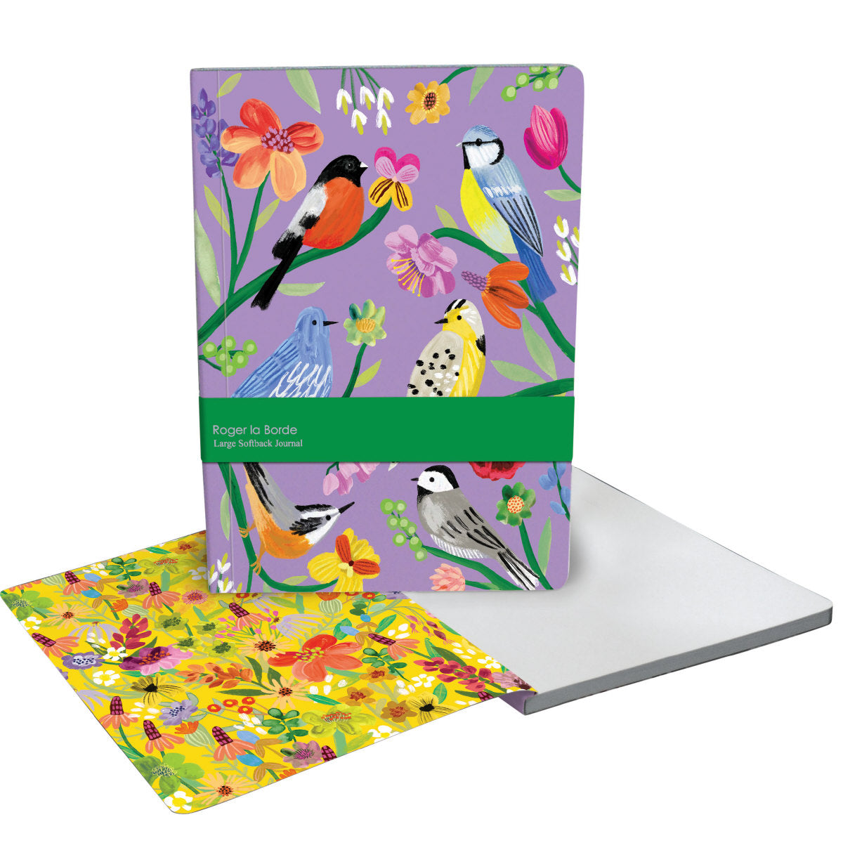 Roger la Borde Birdhaven Large Softback Journal featuring artwork by Katie Vernon