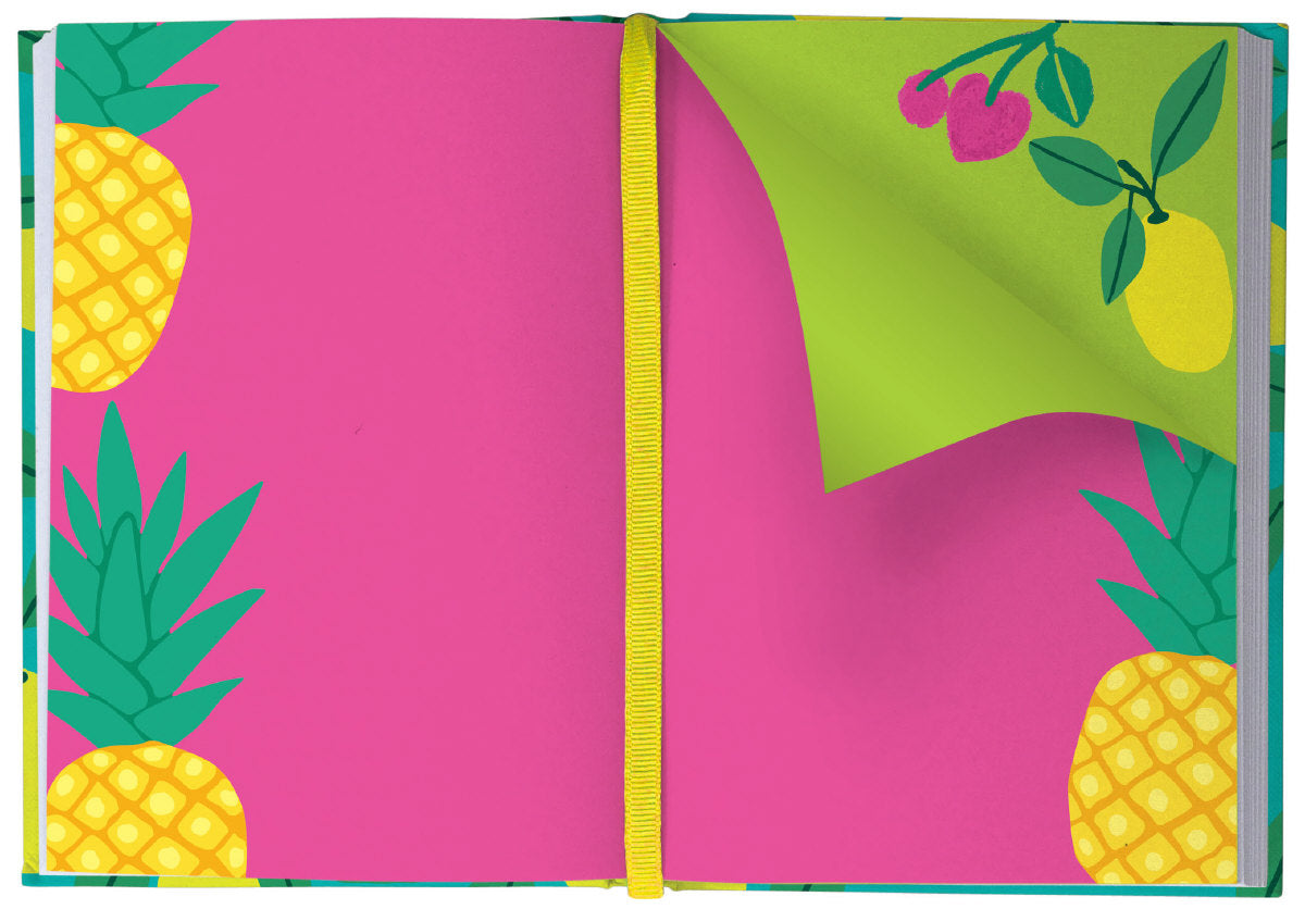 Roger la Borde Cute Fruit Illustrated Journal featuring artwork by Anne Bentley