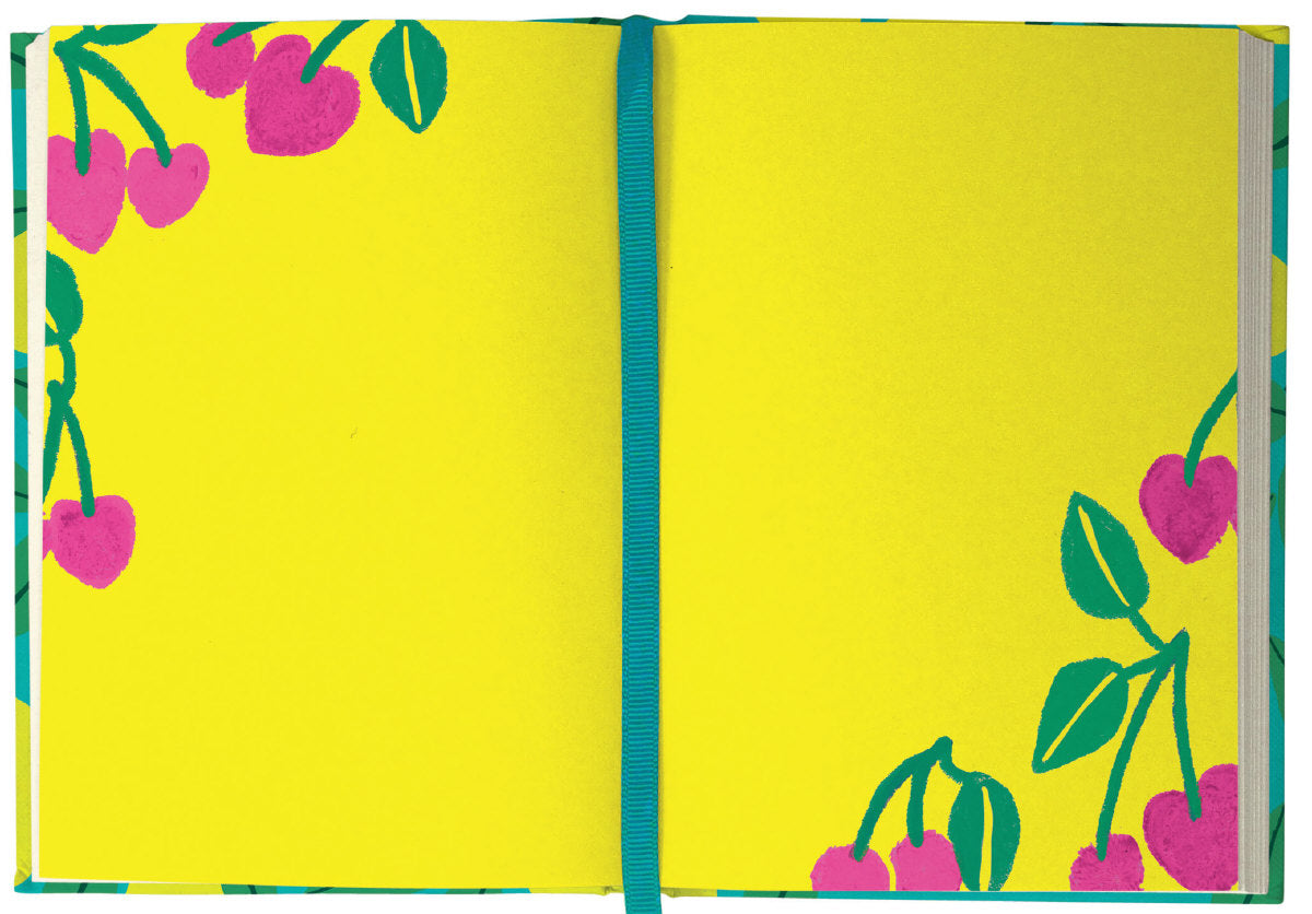 Roger la Borde Cute Fruit Illustrated Journal featuring artwork by Anne Bentley