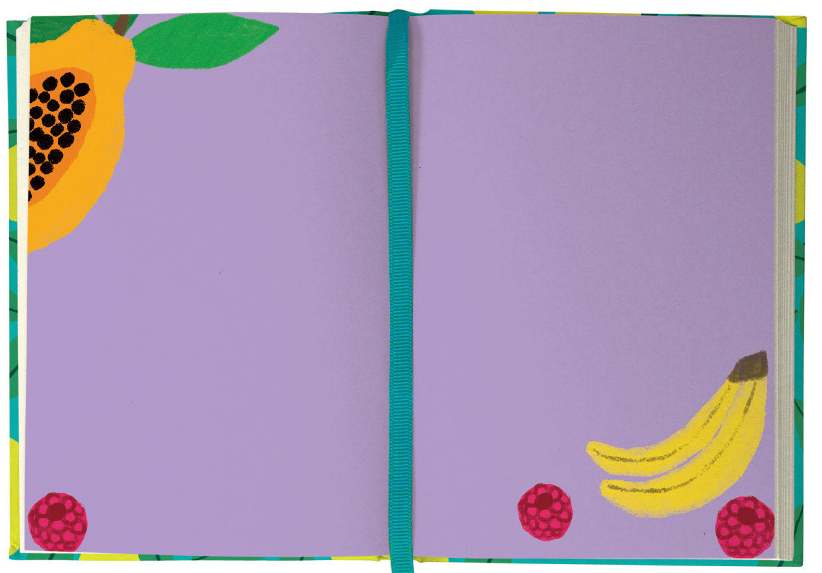 Roger la Borde Cute Fruit Illustrated Journal featuring artwork by Anne Bentley