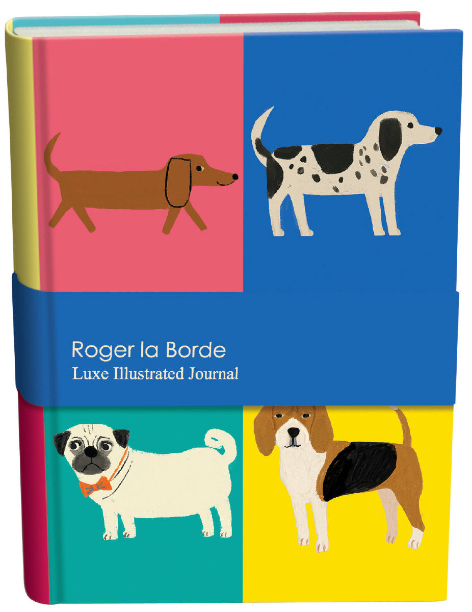 Roger la Borde Prize Pooches Illustrated Journal featuring artwork by Anne Bentley