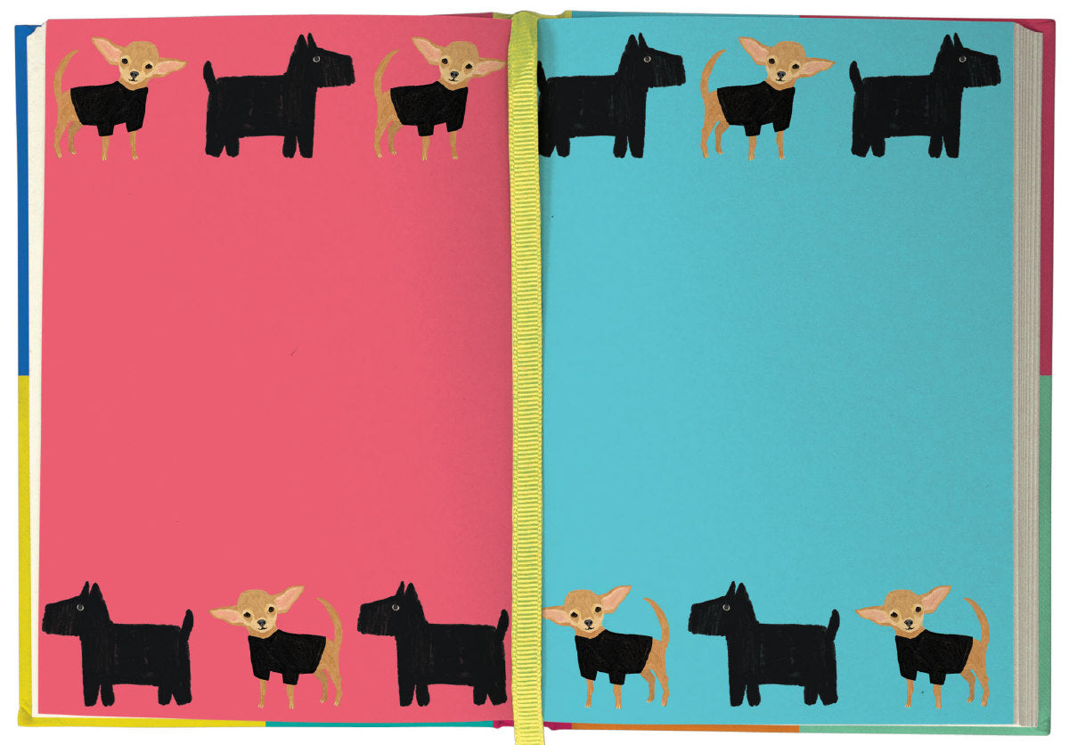 Roger la Borde Prize Pooches Illustrated Journal featuring artwork by Anne Bentley