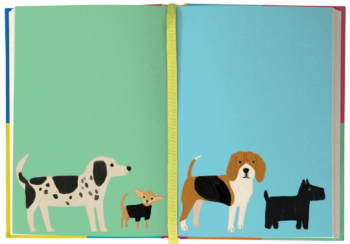 Roger la Borde Prize Pooches Illustrated Journal featuring artwork by Anne Bentley
