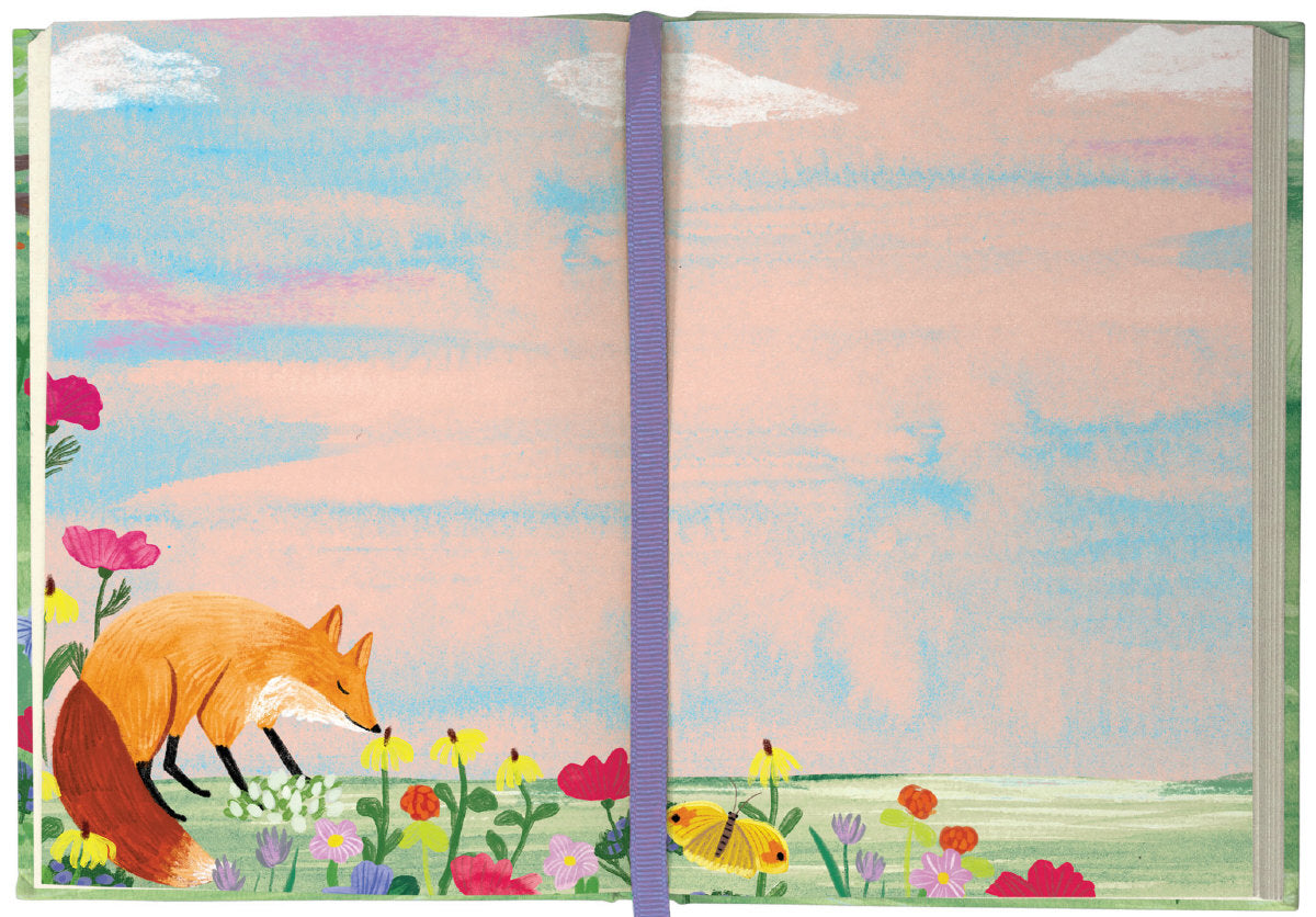 Roger la Borde Meadowland Illustrated Journal featuring artwork by Katie Vernon