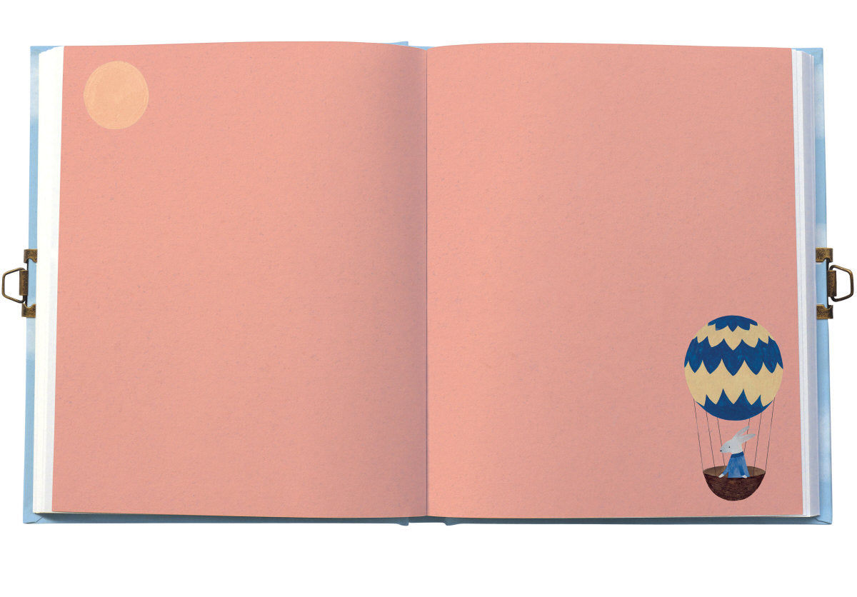 Roger la Borde Flutter and Bloom Lockable Notebook featuring artwork by Karolina Ciechanska