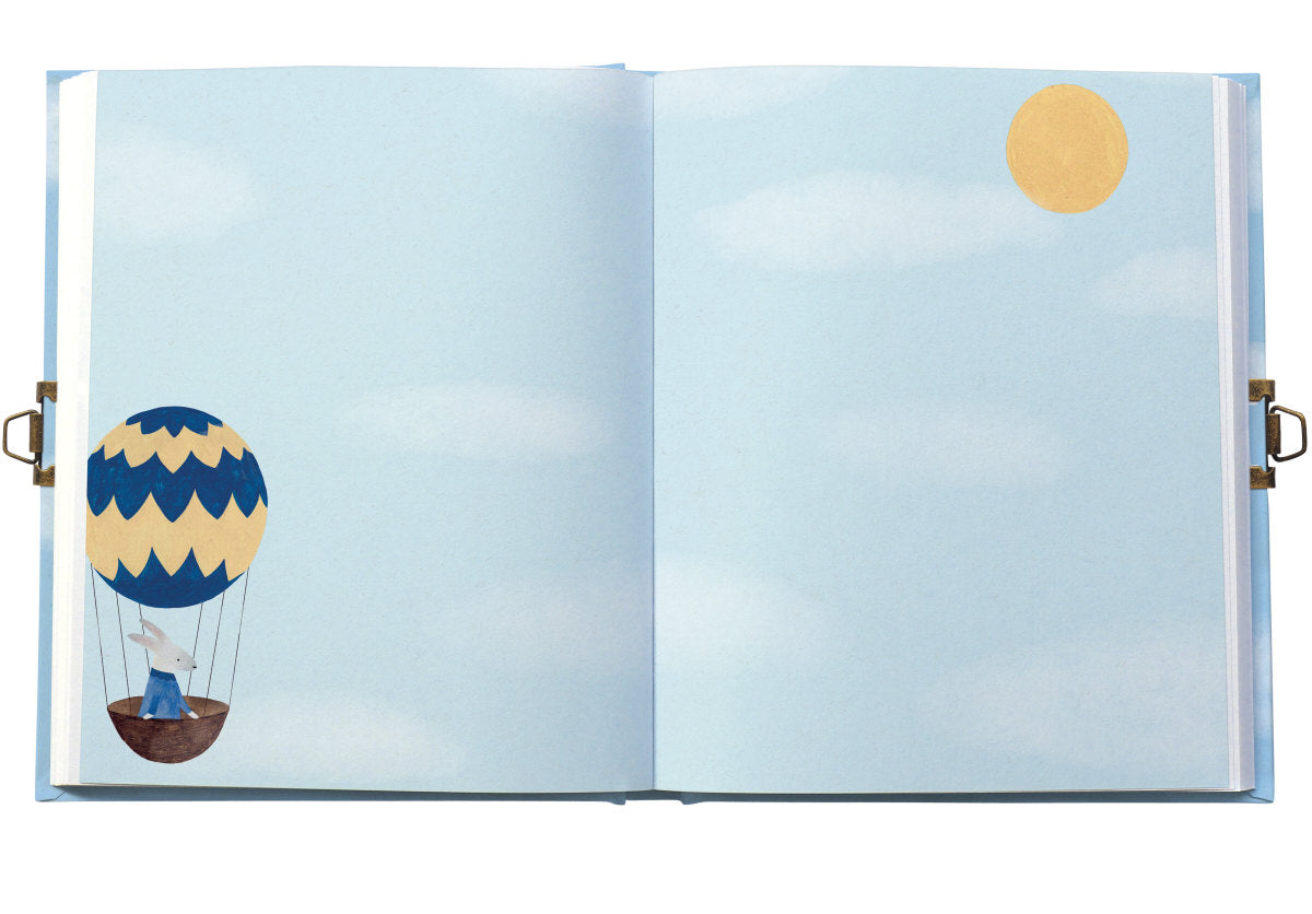 Roger la Borde Flutter and Bloom Lockable Notebook featuring artwork by Karolina Ciechanska