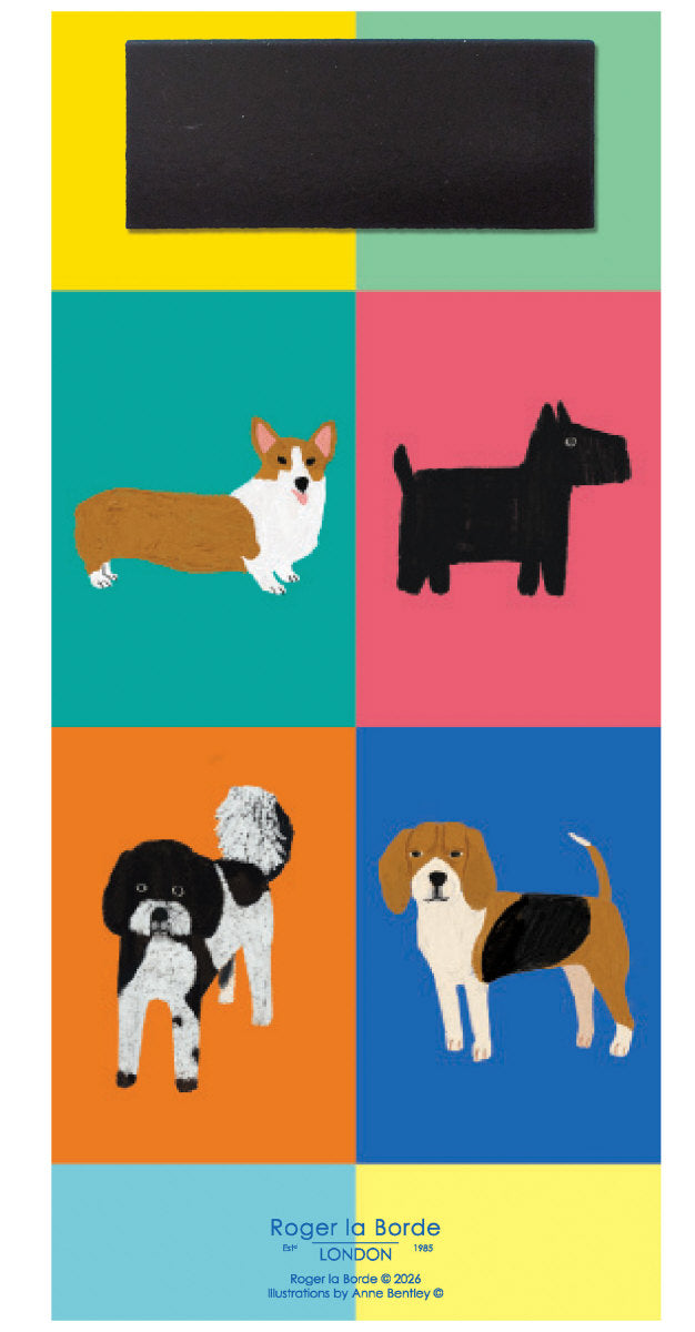 Roger la Borde Prize Pooches To-Do Notepad featuring artwork by Anne Bentley