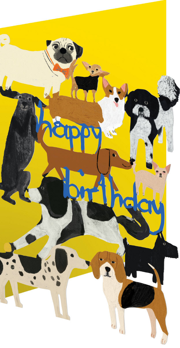 Roger la Borde Glass Menagerie Lasercut Card featuring artwork by Anne Bentley