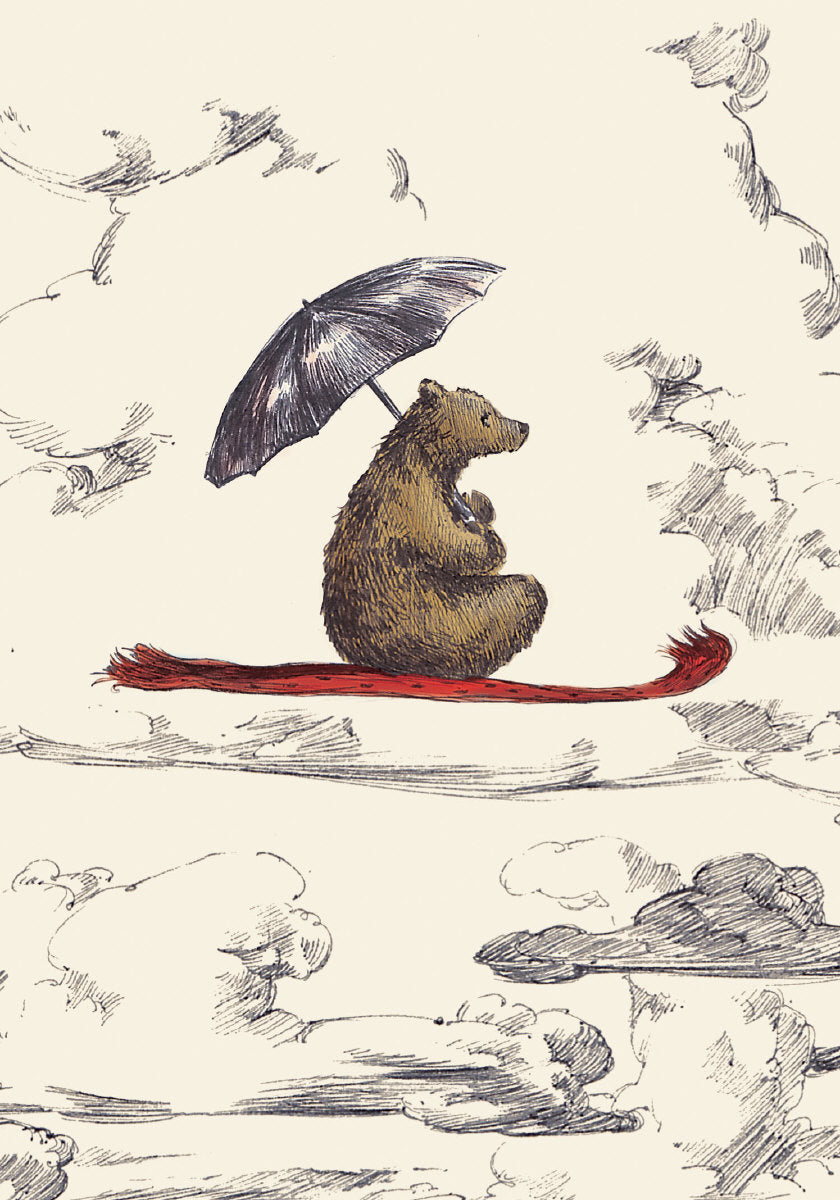 Roger la Borde Mondoodle Petite Card featuring artwork by Elise Hurst