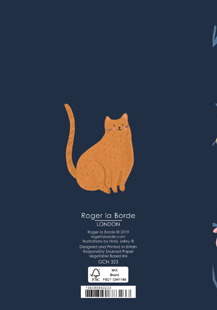 Roger la Borde Porcelain Horse Petite Card featuring artwork by Holly Jolley