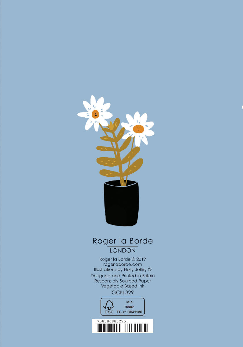 Roger la Borde Cinnamon and Ginger Petite Card featuring artwork by Holly Jolley
