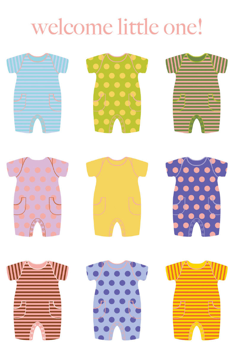 Roger la Borde Baby Chic Petite Card featuring artwork by Roger la Borde