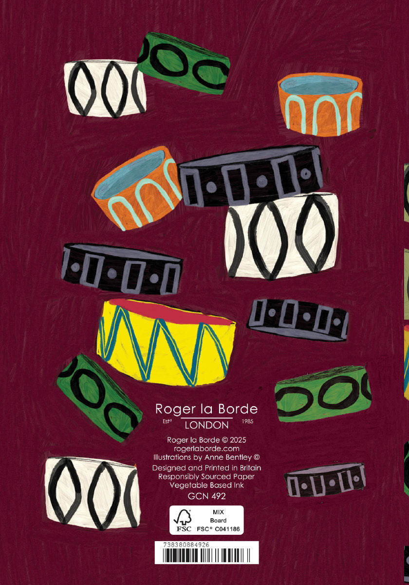 Roger la Borde Glass Menagerie Petite Card featuring artwork by Anne Bentley