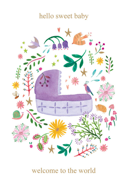 Roger la Borde Over the Rainbow Petite Card featuring artwork by Rosie Harbottle