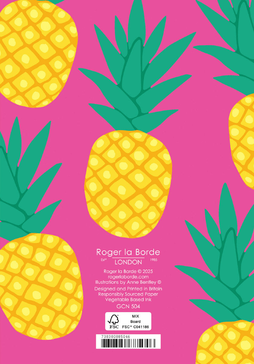 Roger la Borde Cute Fruit Petite Card featuring artwork by Anne Bentley