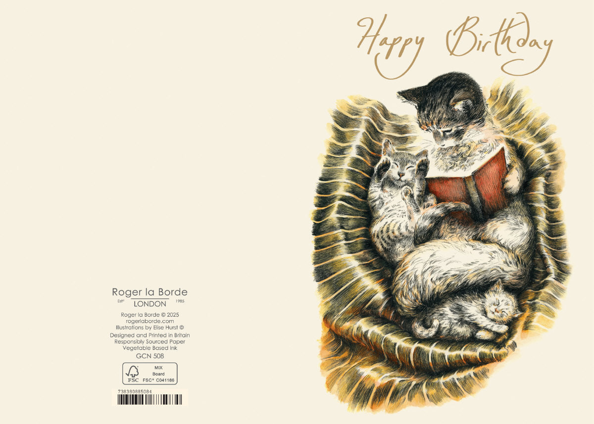 Roger la Borde Mondoodle Petite Card featuring artwork by Elise Hurst