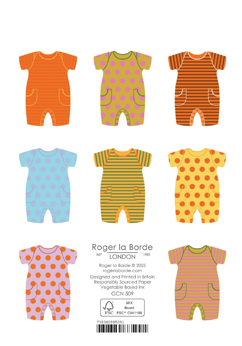 Roger la Borde Baby Chic Petite Card featuring artwork by Roger la Borde