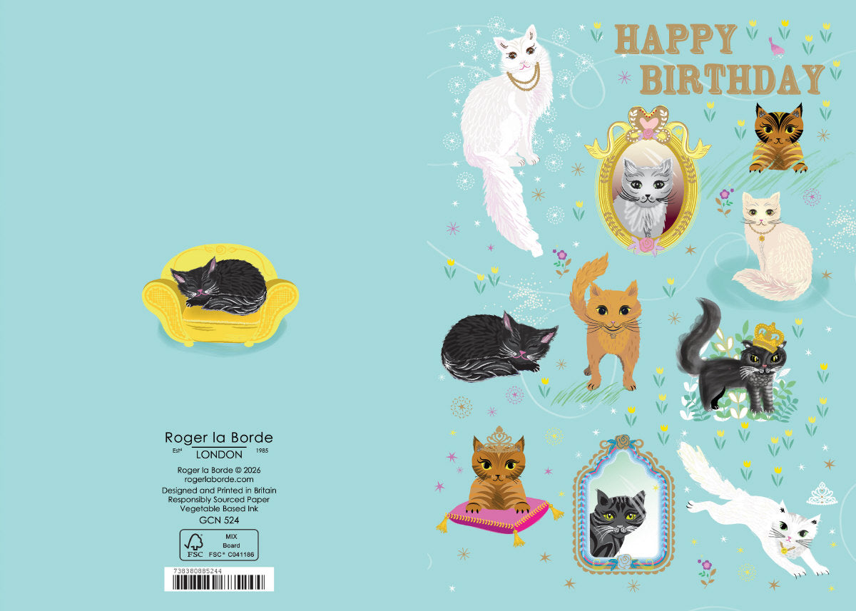 Roger la Borde Chic Petite Card featuring artwork by Roger la Borde