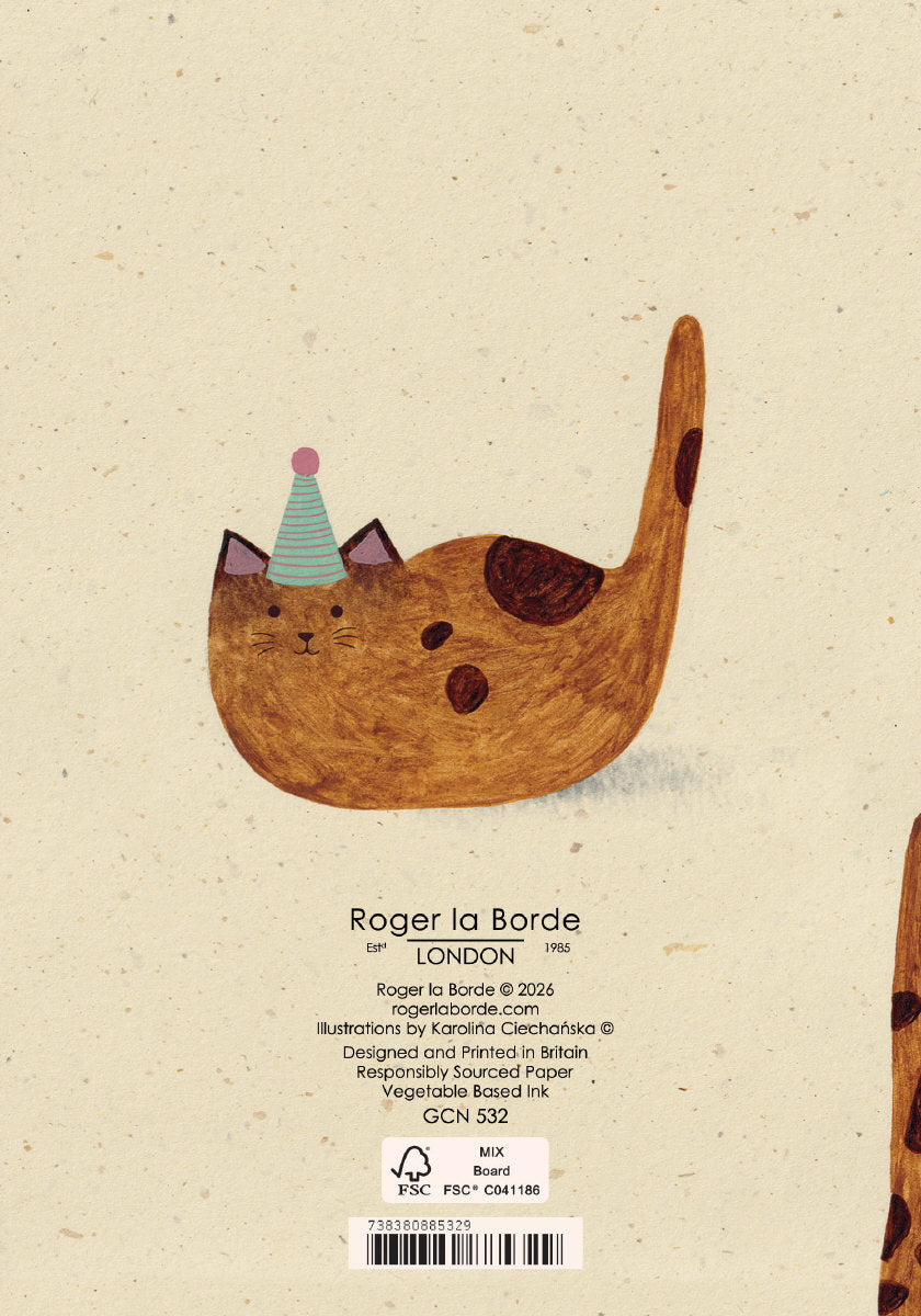 Roger la Borde Petit Fours Petite Card featuring artwork by Karolina Ciechanska