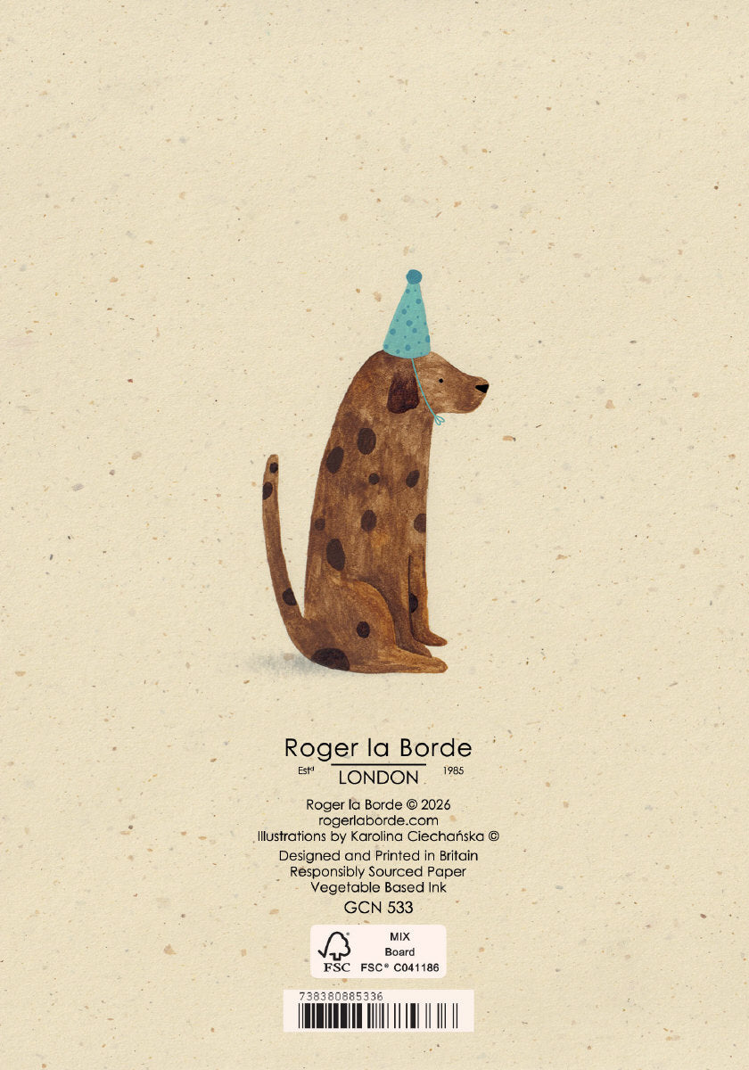 Roger la Borde Petit Fours Petite Card featuring artwork by Karolina Ciechanska