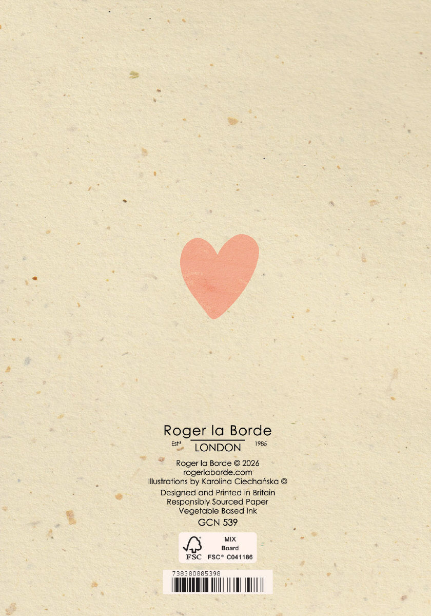 Roger la Borde Petit Fours Petite Card featuring artwork by Karolina Ciechanska