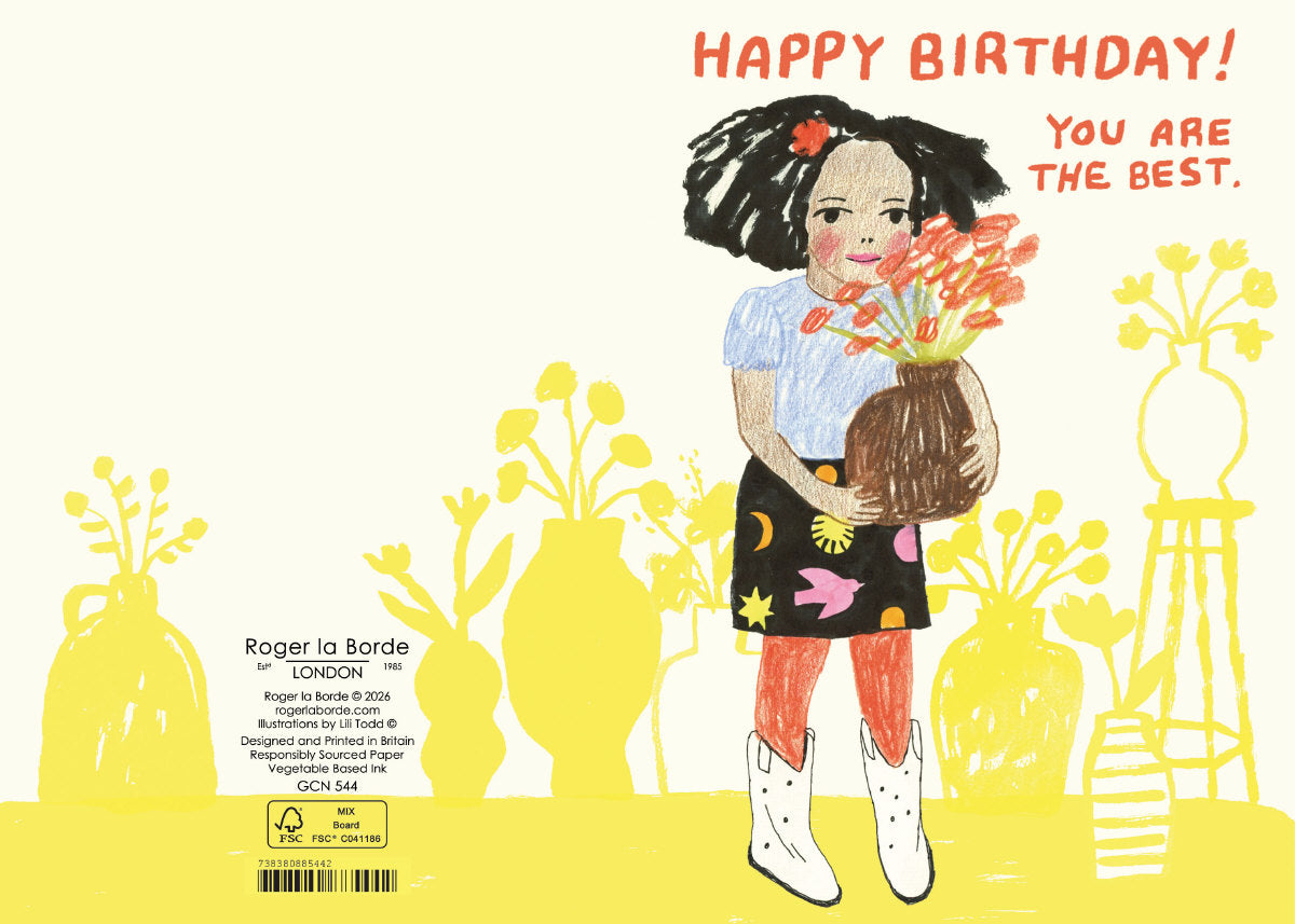Roger la Borde Magic Hour Petite Card featuring artwork by Lili Todd