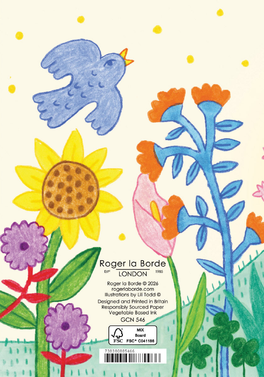Roger la Borde Magic Hour Petite Card featuring artwork by Lili Todd