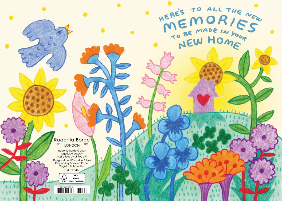 Roger la Borde Magic Hour Petite Card featuring artwork by Lili Todd