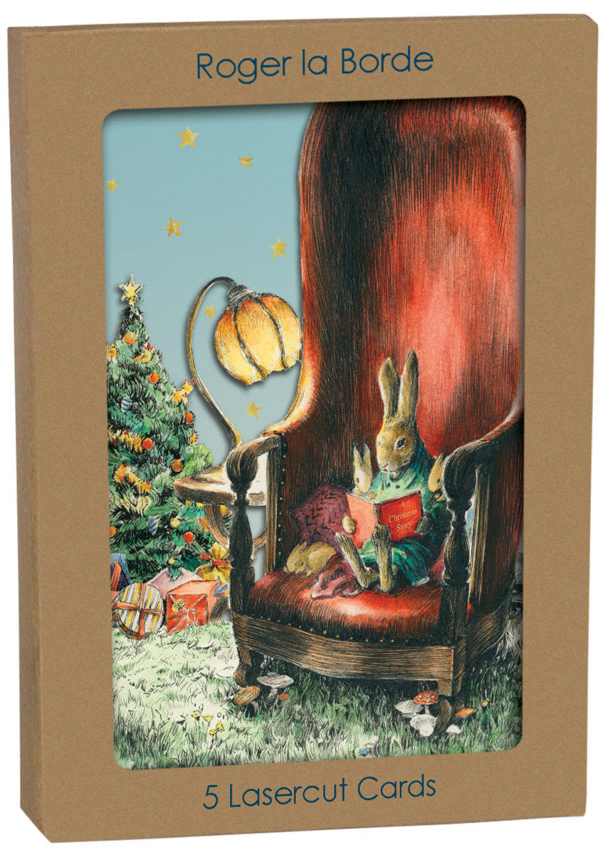 Roger la Borde Storytime Lasercut Card featuring artwork by Elise Hurst