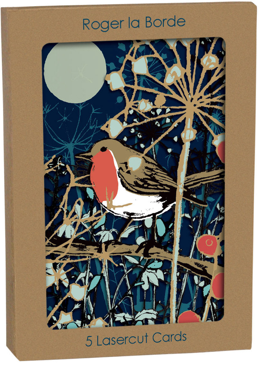 Roger la Borde Winters Tale Lasercut Card featuring artwork by Roger la Borde