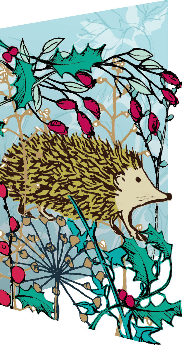 Roger la Borde Winters Tale Lasercut Card featuring artwork by Roger la Borde