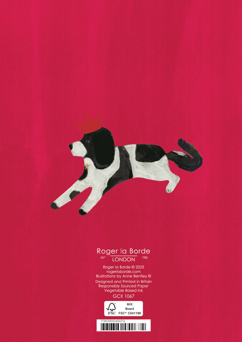 Roger la Borde Chouchou Chien Standard Card featuring artwork by Anne Bentley