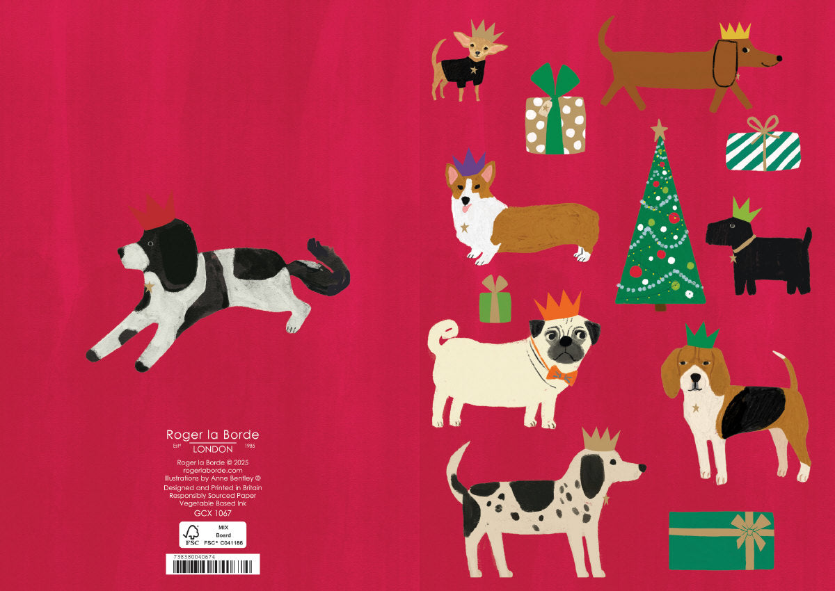 Roger la Borde Chouchou Chien Standard Card featuring artwork by Anne Bentley