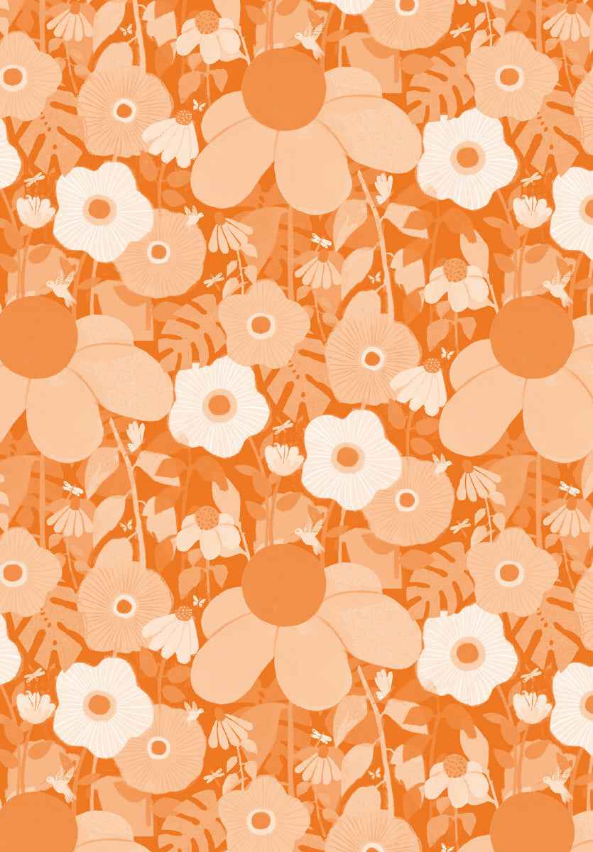 Roger la Borde Sunday Morning Reversible Wrap featuring artwork by Jennifer Orkin Lewis