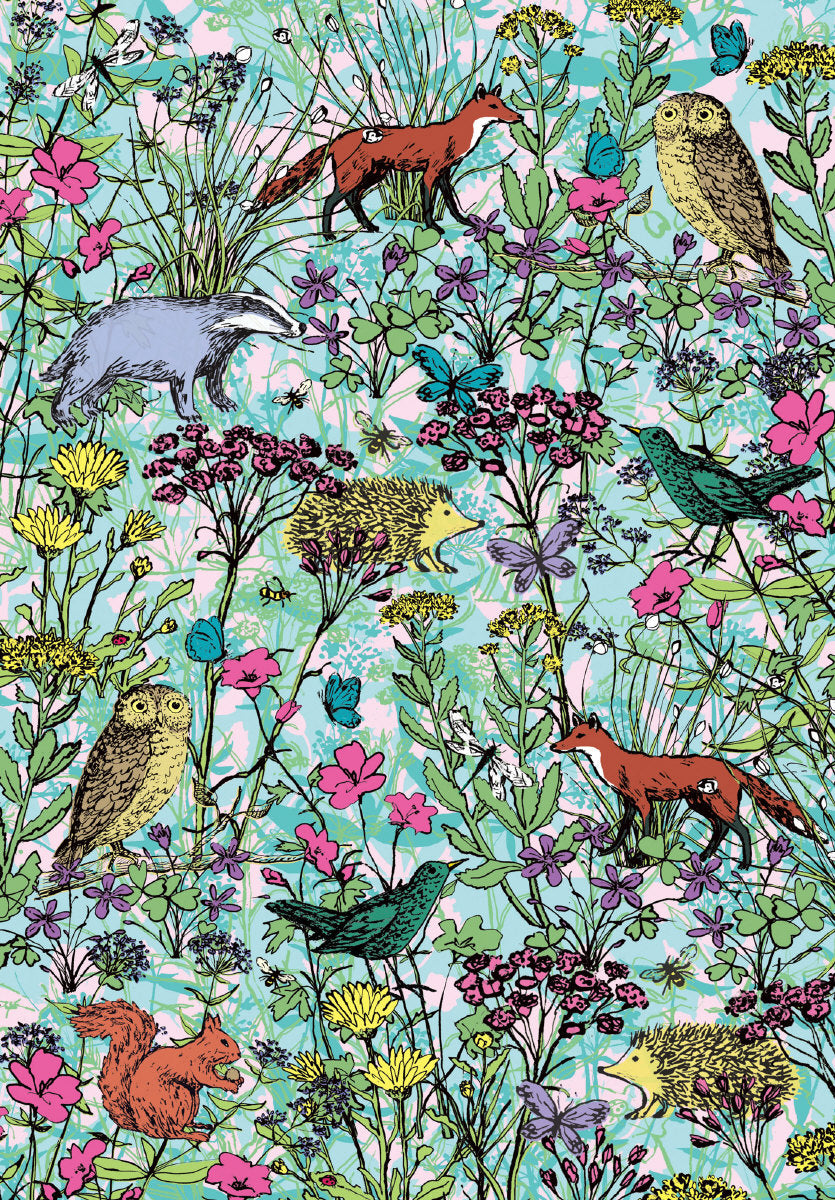 Roger la Borde Woodland Journal Reversible Wrap featuring artwork by Roger la Borde
