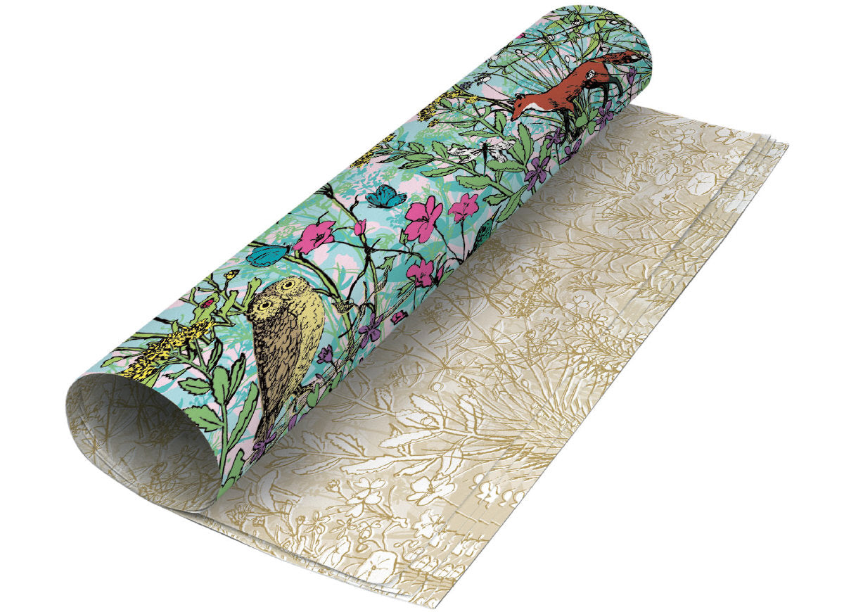 Roger la Borde Woodland Journal Reversible Wrap featuring artwork by Roger la Borde