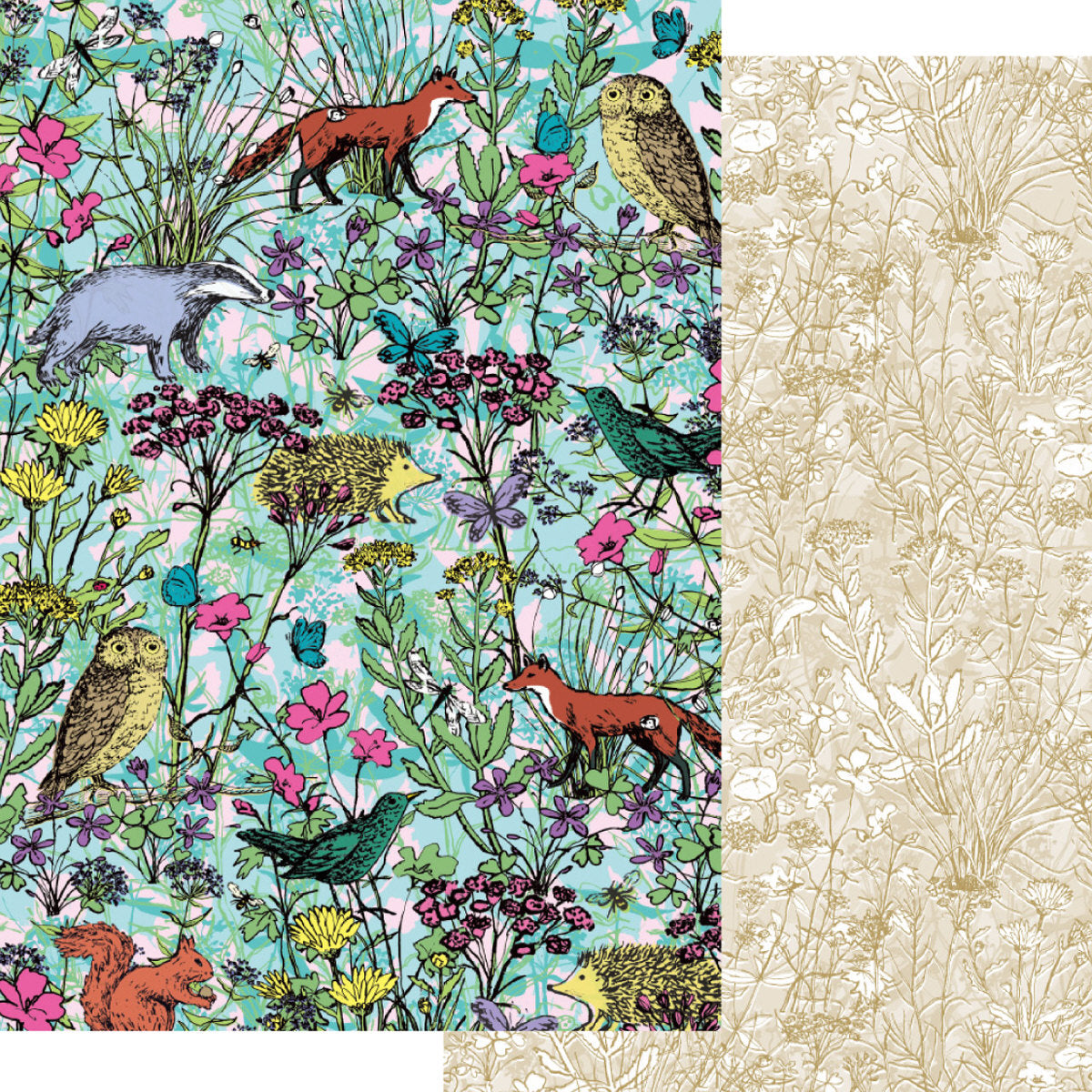 Roger la Borde Woodland Journal Reversible Wrap featuring artwork by Roger la Borde
