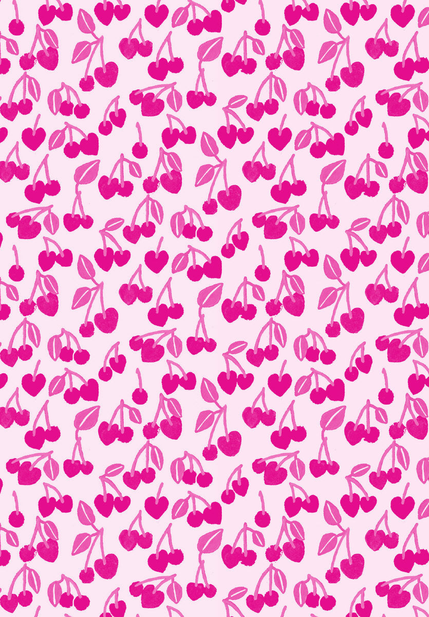 Roger la Borde Cute Fruit Reversible Wrap featuring artwork by Anne Bentley