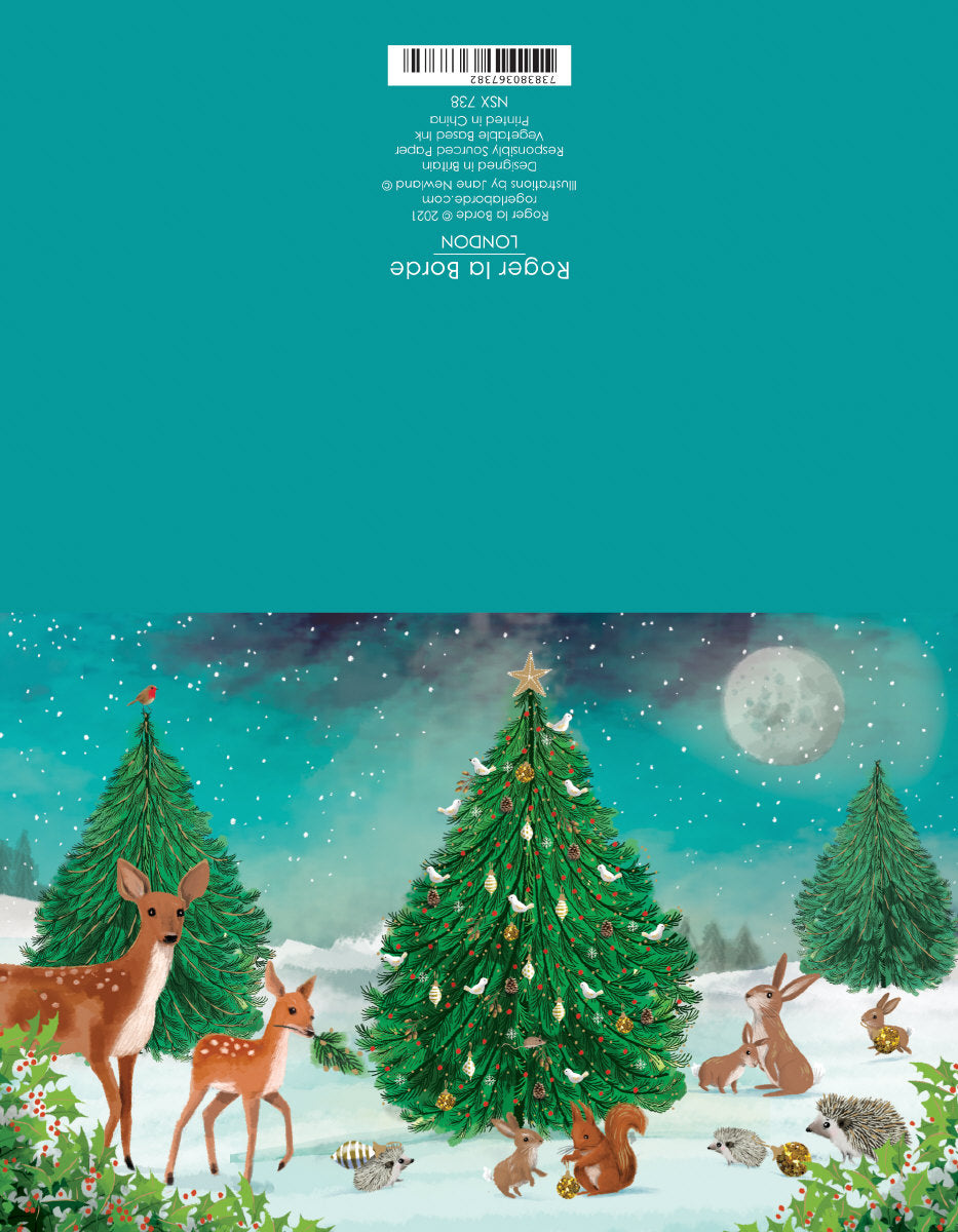 Roger la Borde Heart of the Forest Gold Foil Card Pack featuring artwork by Jane Newland