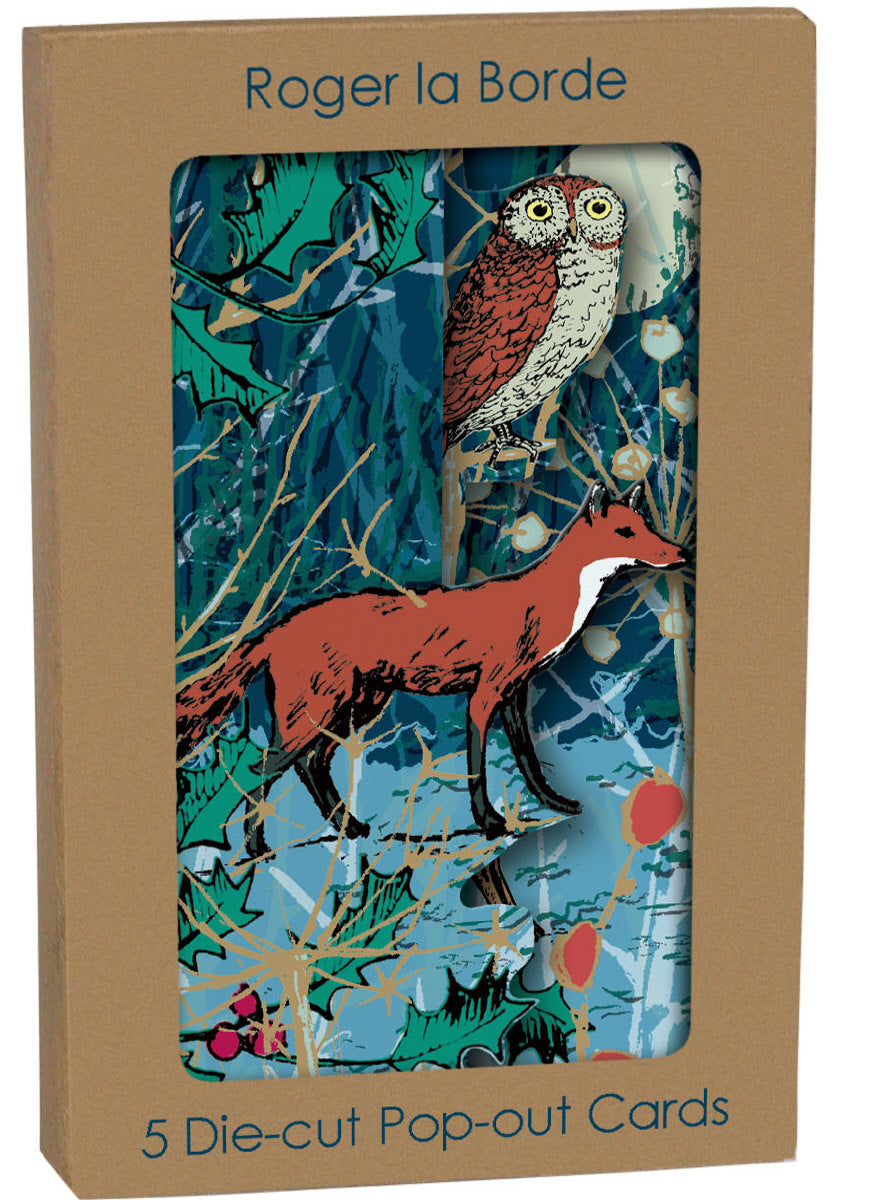 Roger la Borde Winters Tale Tri-fold Card Pack featuring artwork by Roger la Borde