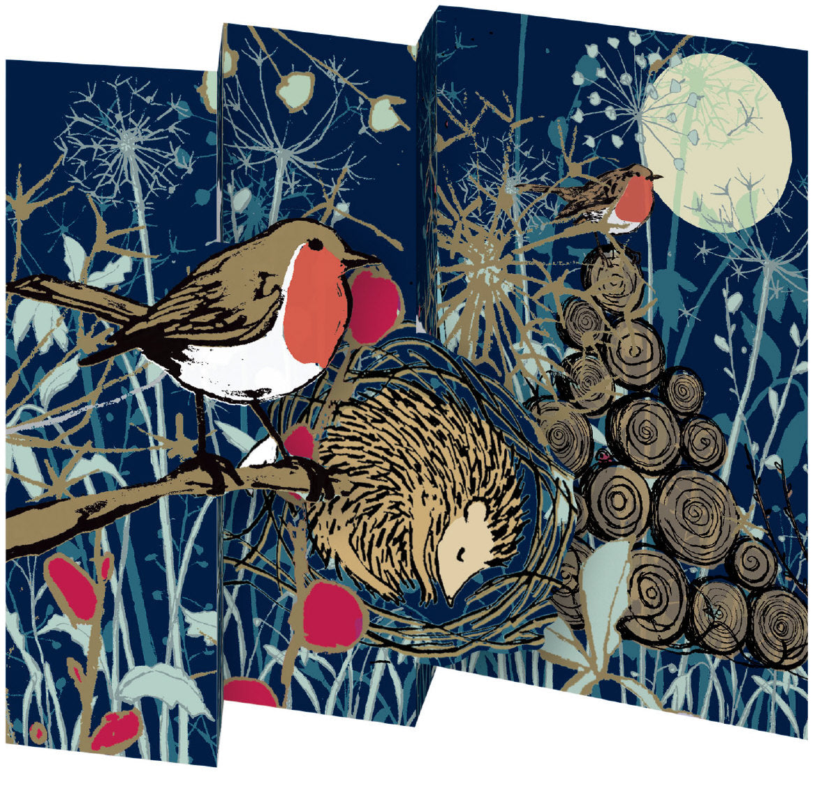 Roger la Borde Winters Tale Tri-fold Card Pack featuring artwork by Roger la Borde
