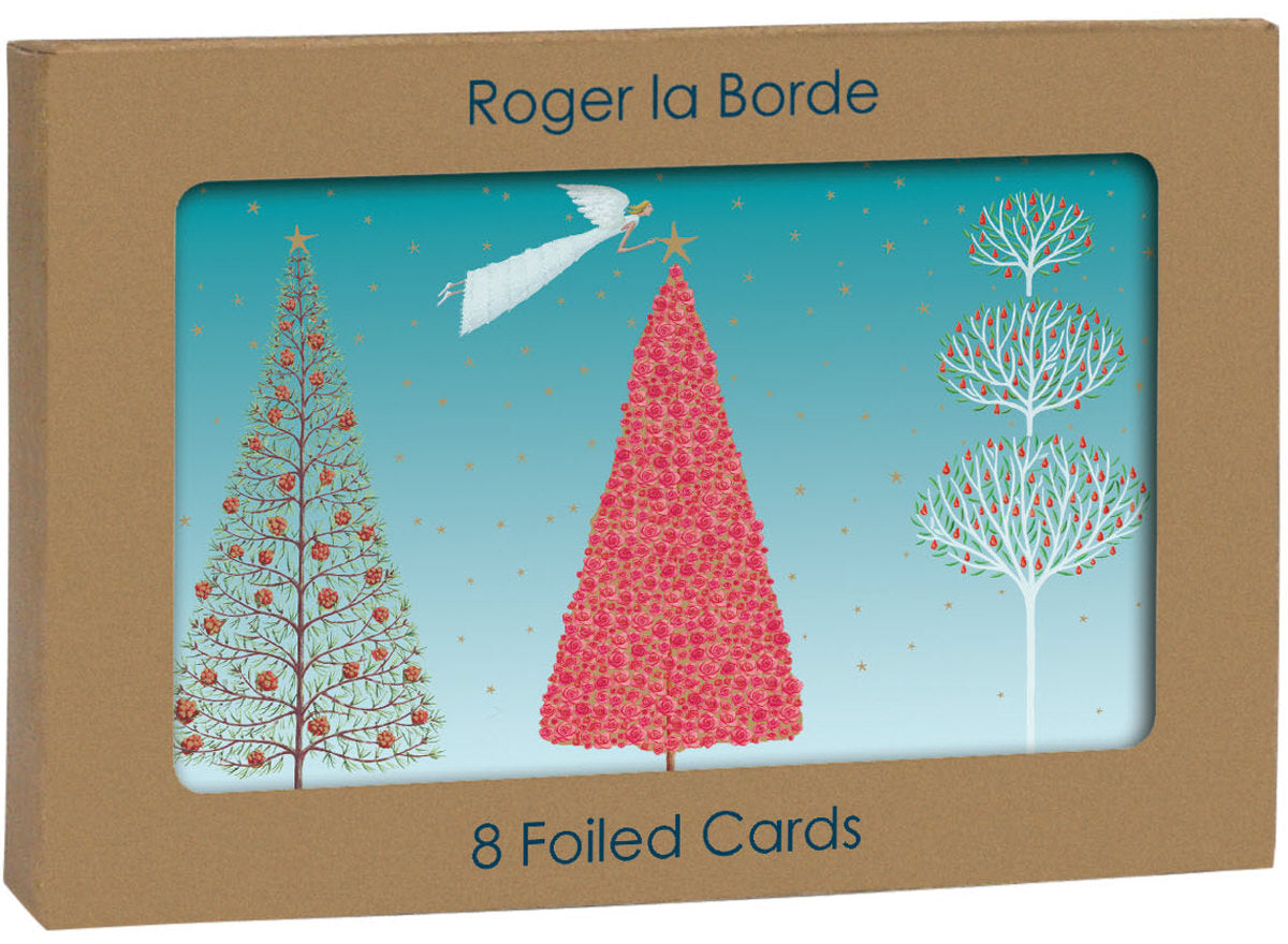 Roger la Borde Celestial Tree Gold Foil Card Pack featuring artwork by Roger la Borde