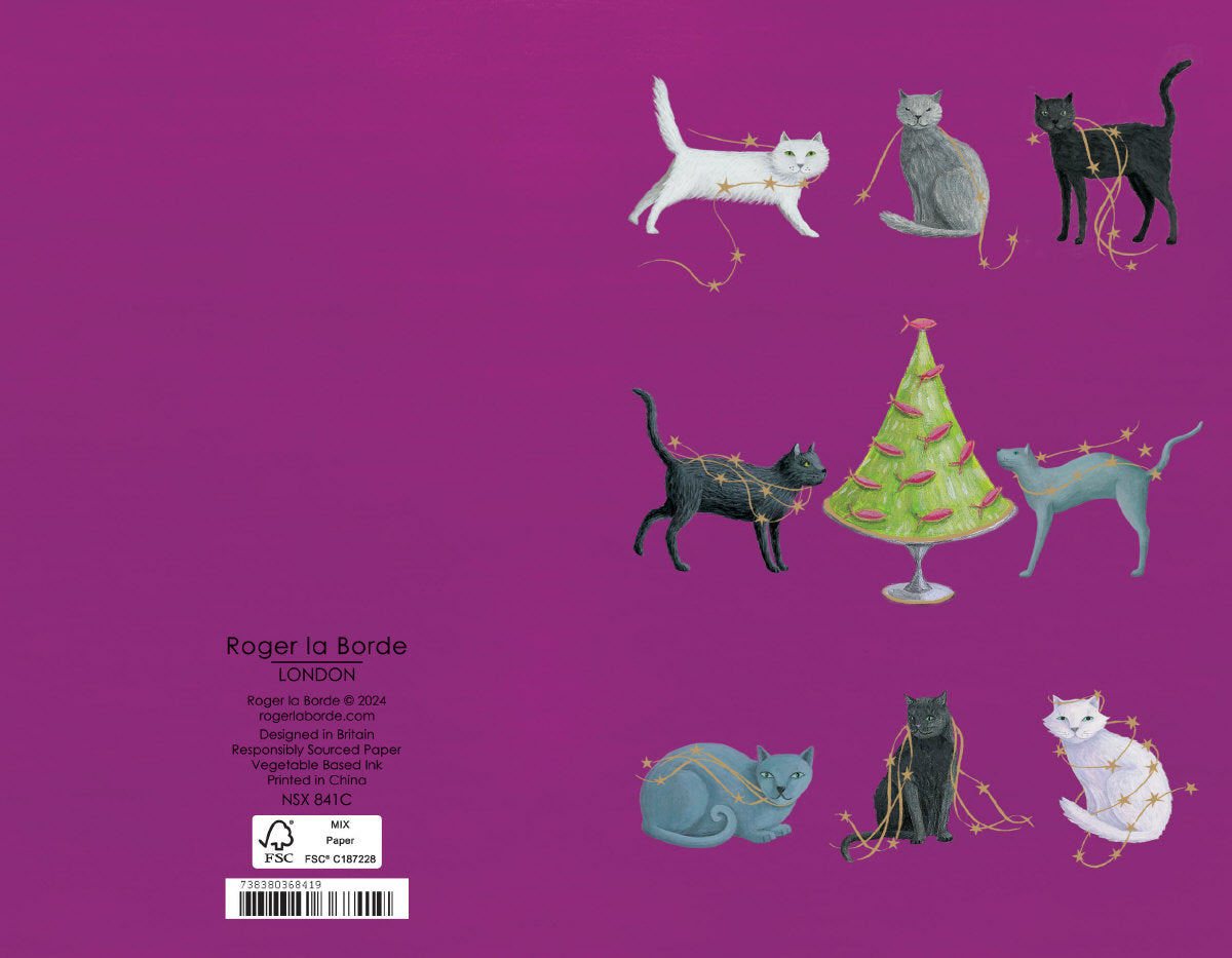 Roger la Borde Christmas Charity Card Pack featuring artwork by Roger la Borde