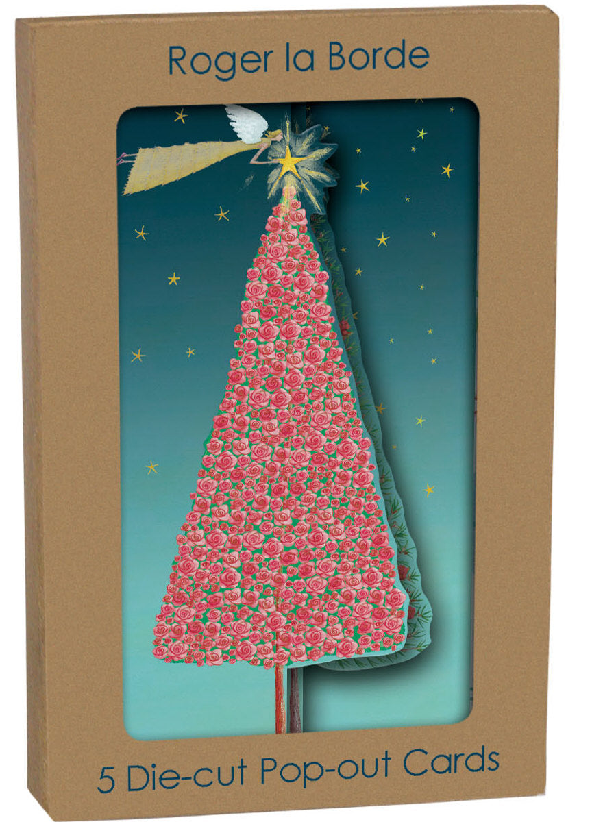 Roger la Borde Angelic Antics Tri-fold Card Pack featuring artwork by Roger la Borde