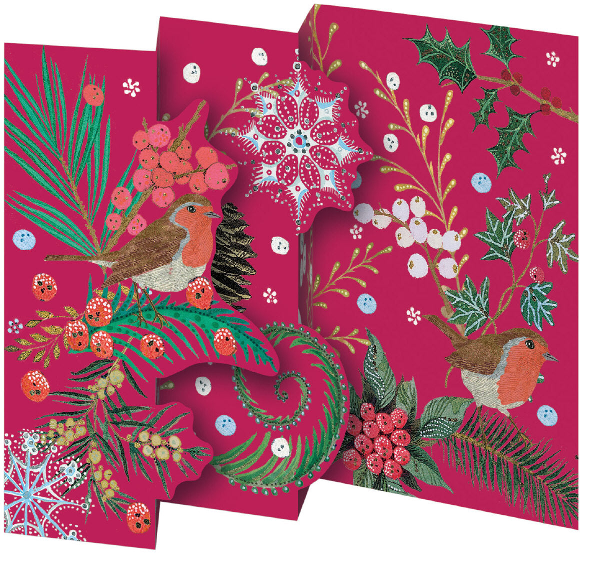 Roger la Borde Winters Tale Tri-fold Card featuring artwork by Jane Ray
