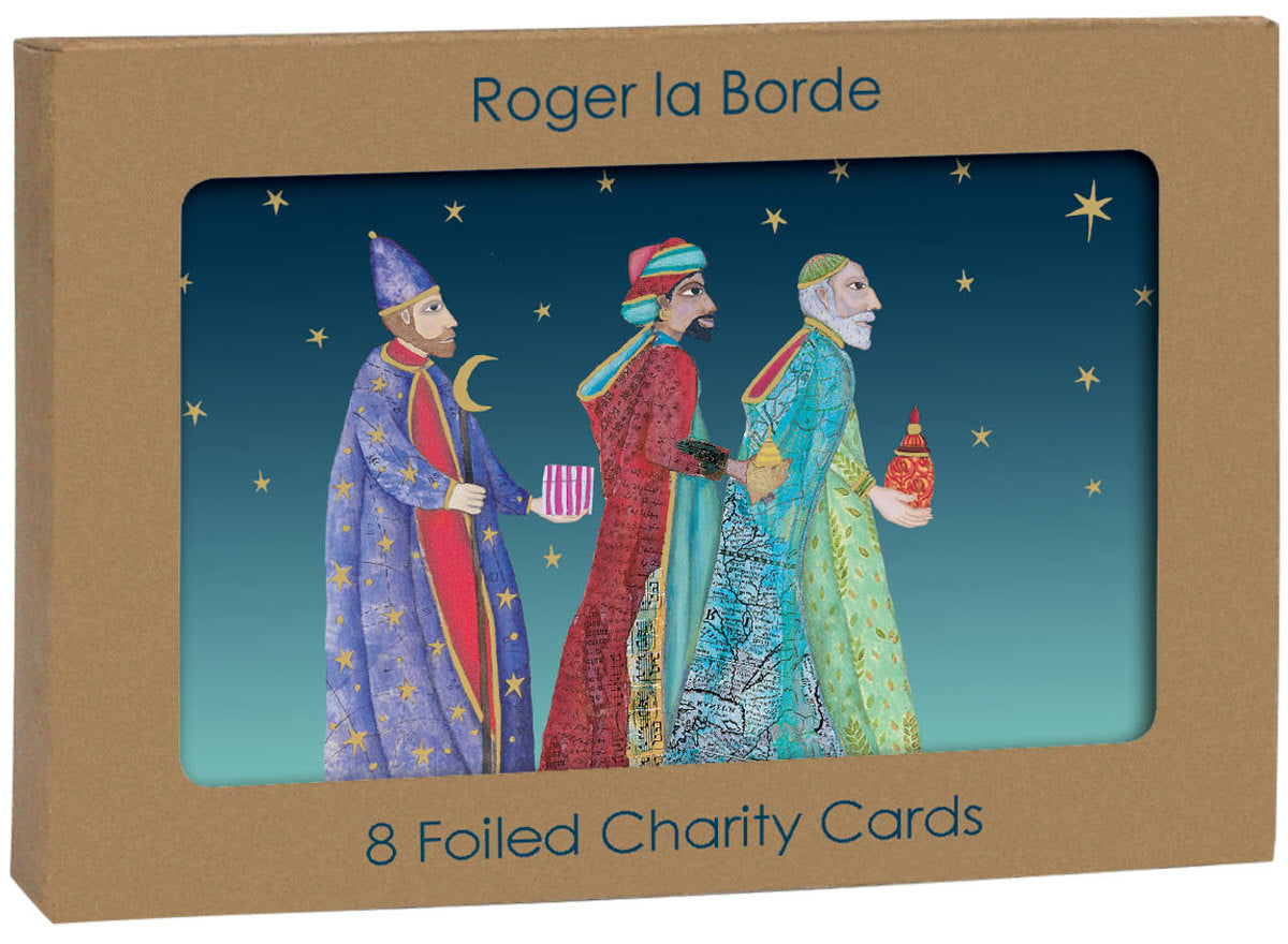 Roger la Borde Christmas Icons Charity Card Pack featuring artwork by Jane Ray